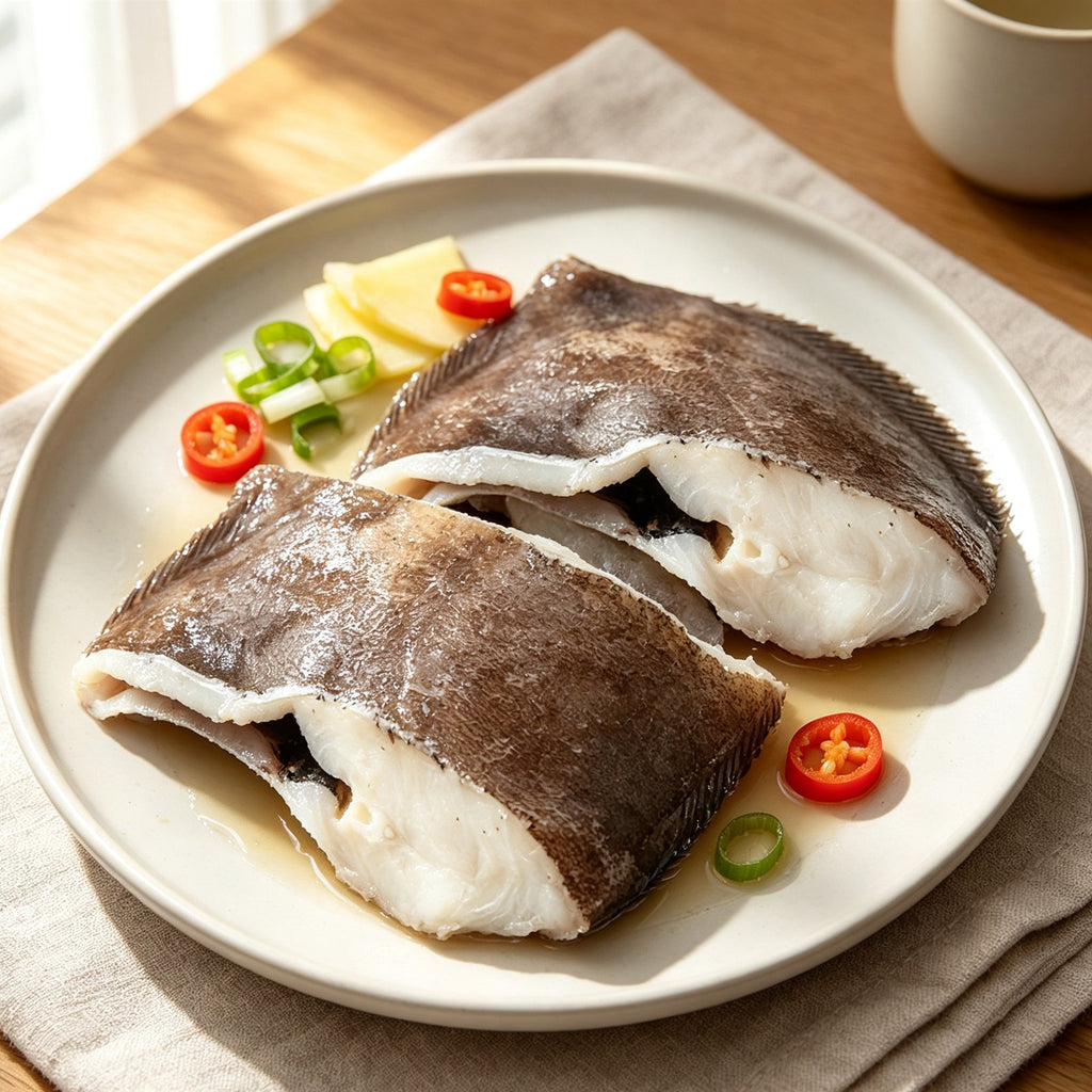 Fresh Halibut Steaks Premium Cut