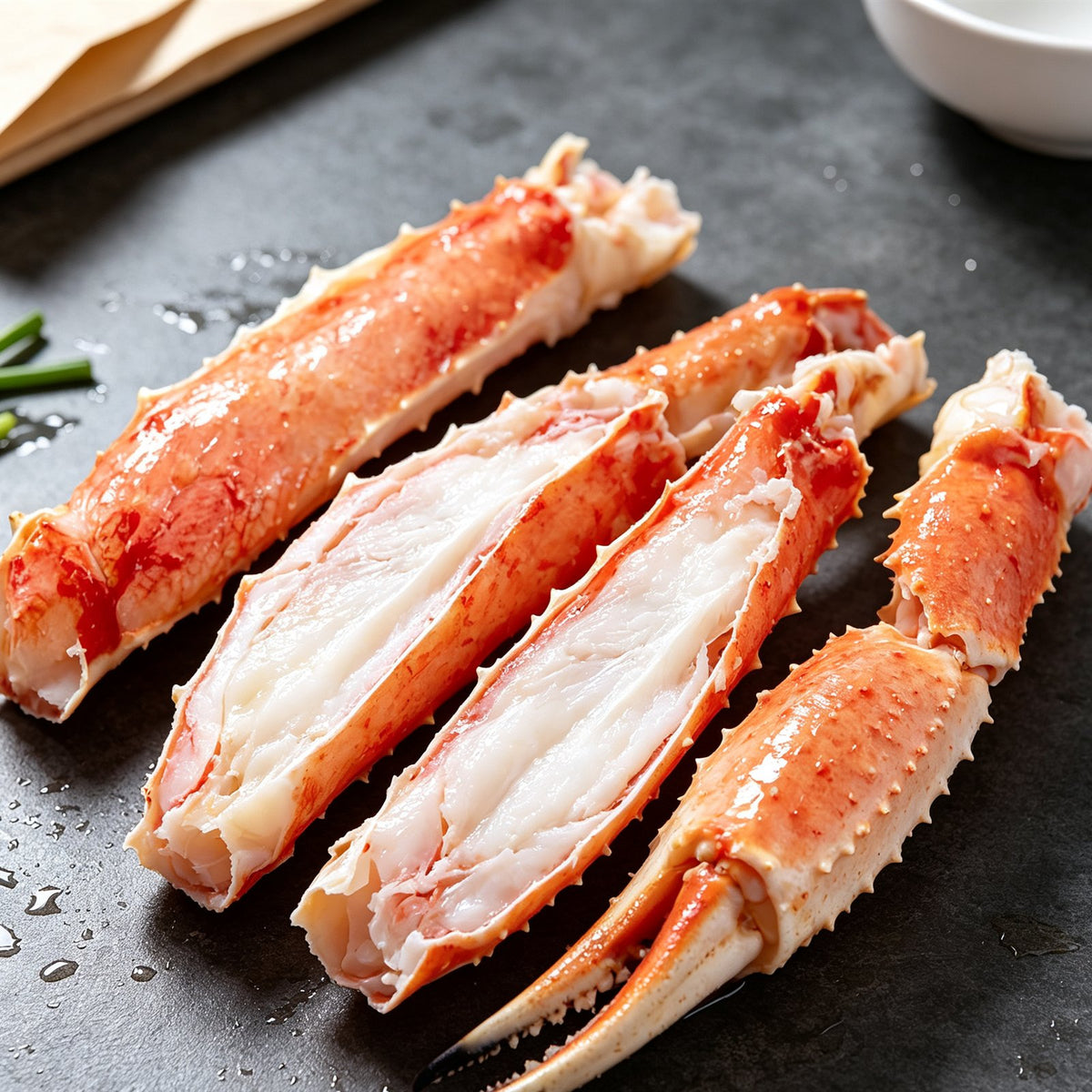 Jumbo King Crab Legs Split