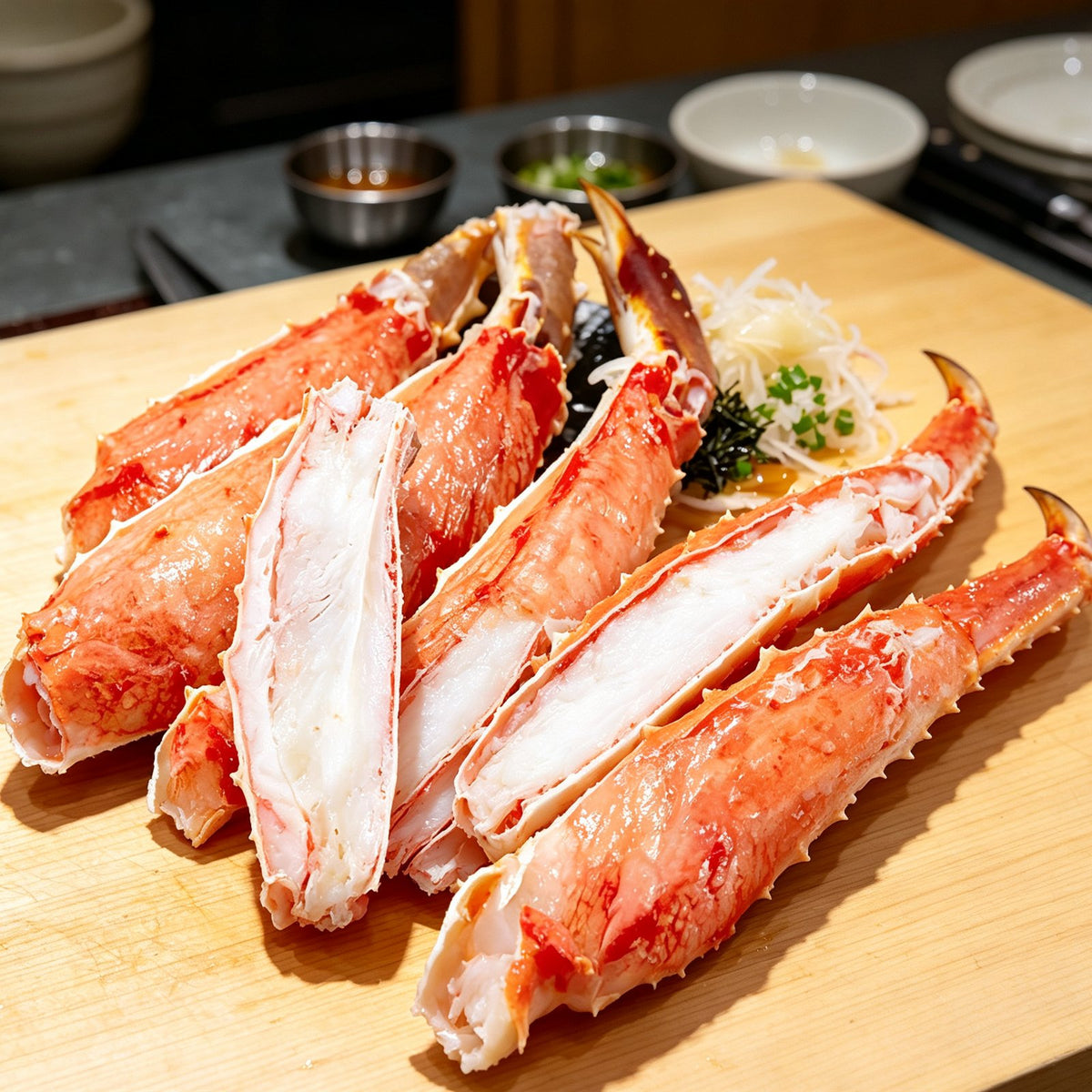 Jumbo King Crab Legs Split