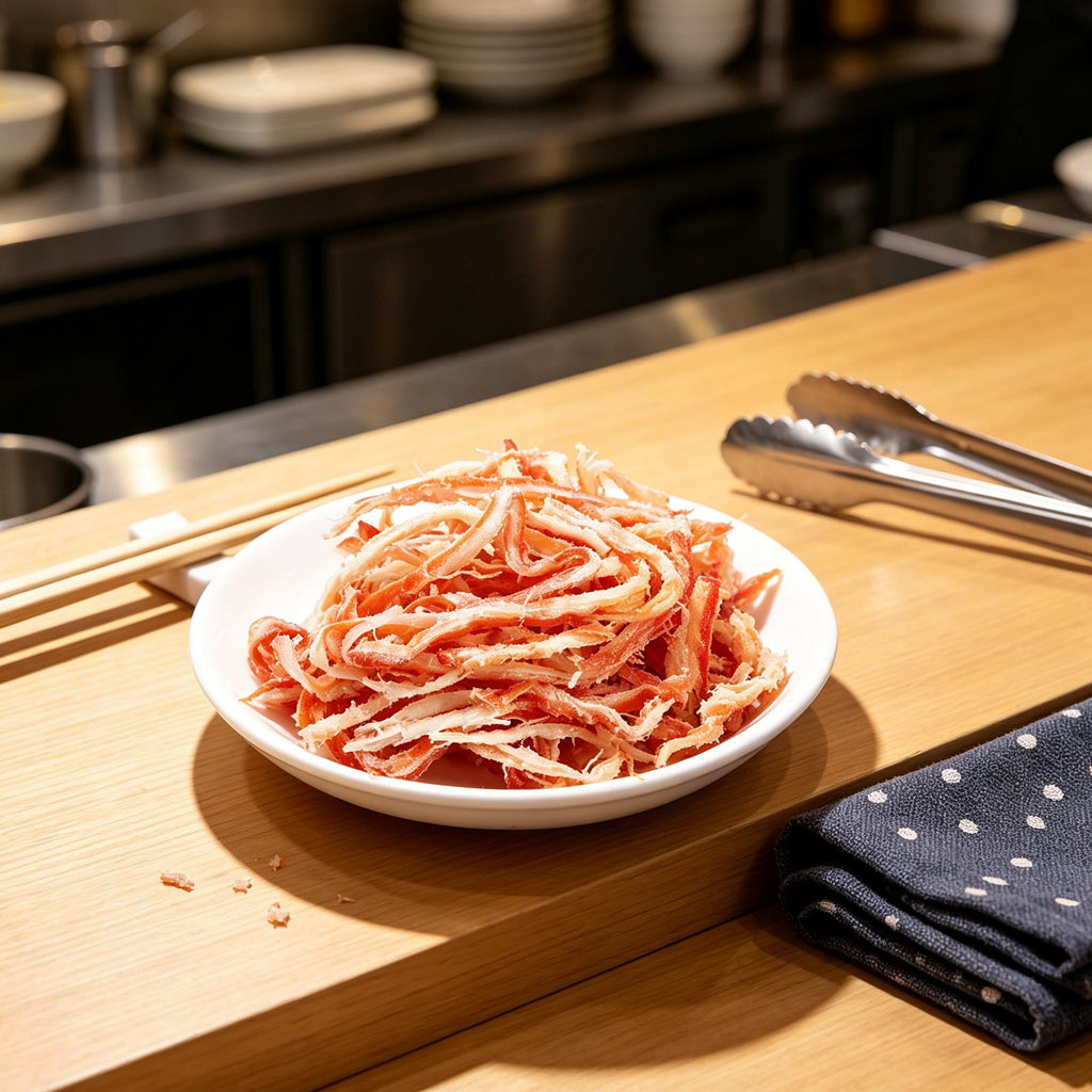 Premium Dried Shredded Squid Snack