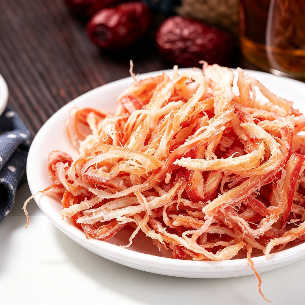 Premium Dried Shredded Squid Snack